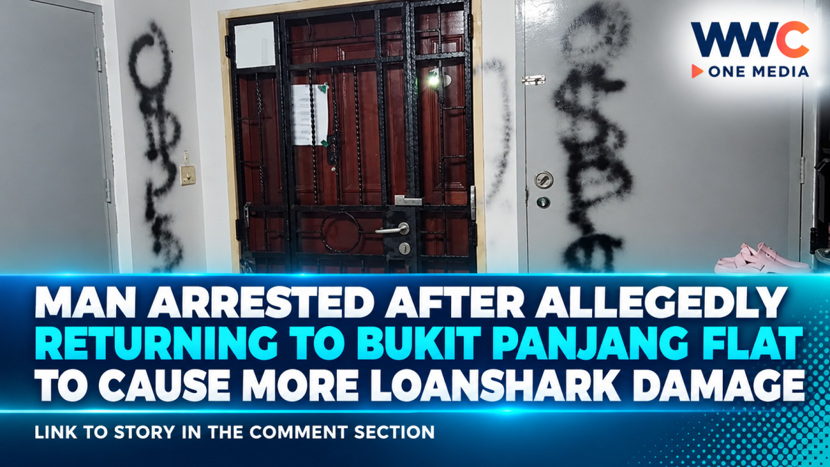 Man Arrested After Allegedly Returning to Bukit Panjang Flat to Cause More Loanshark Damage