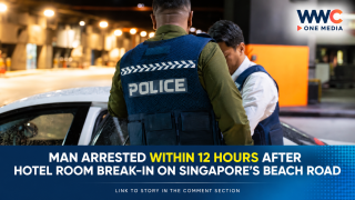Man Arrested Within 12 Hours After Hotel Room Break-In on Singapore’s Beach Road