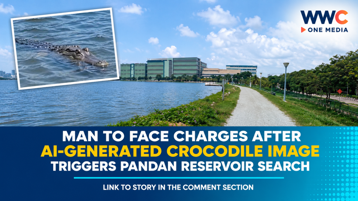 Man to Face Charges After AI-Generated Crocodile Image Triggers Pandan Reservoir Search
