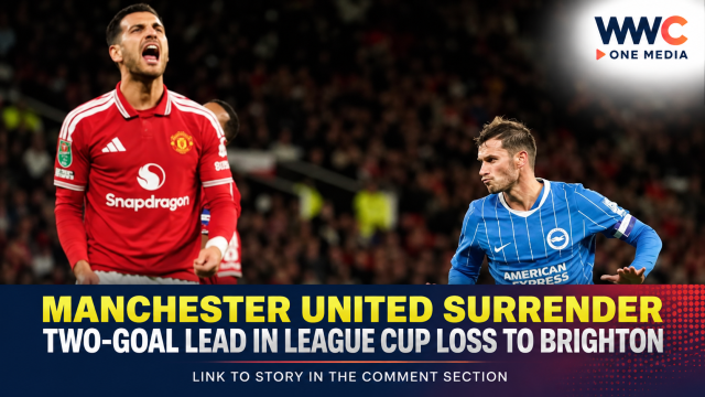 Manchester United Surrender Two-Goal Lead in League Cup Loss to Brighton