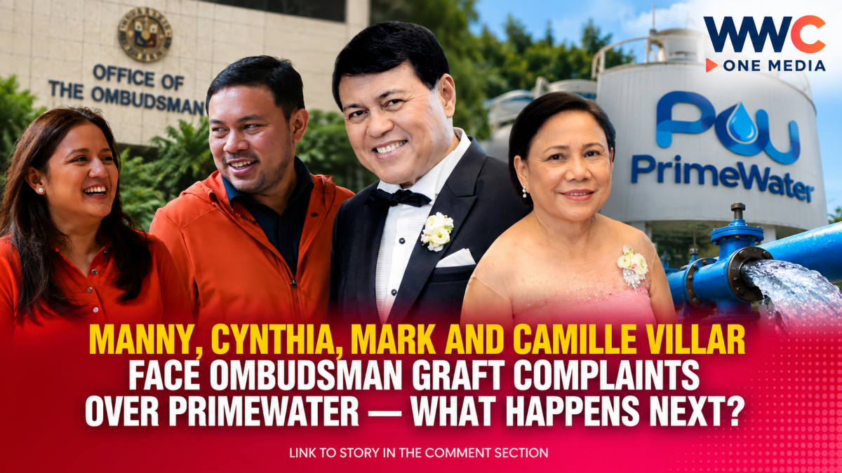 Manny, Cynthia, Mark and Camille Villar Face Ombudsman Graft Complaints Over PrimeWater — What Happens Next?