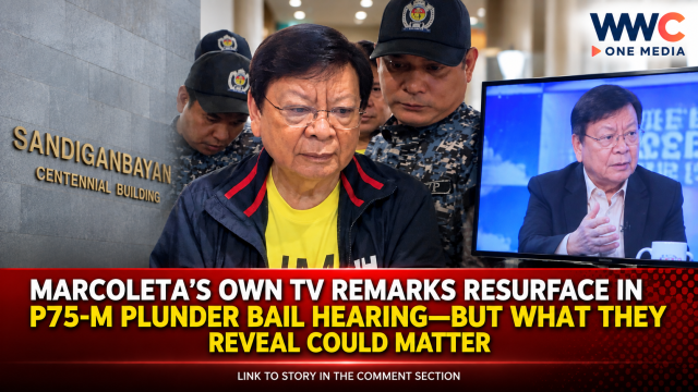 Marcoleta’s Own TV Remarks Resurface in P75-M Plunder Bail Hearing—But What They Reveal Could Matter