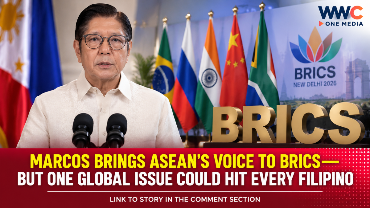 Marcos Brings ASEAN’s Voice to BRICS—But One Global Issue Could Hit Every Filipino