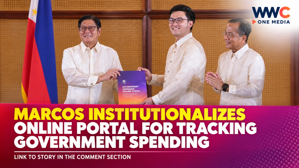 Marcos Institutionalizes Online Portal for Tracking Government Spending