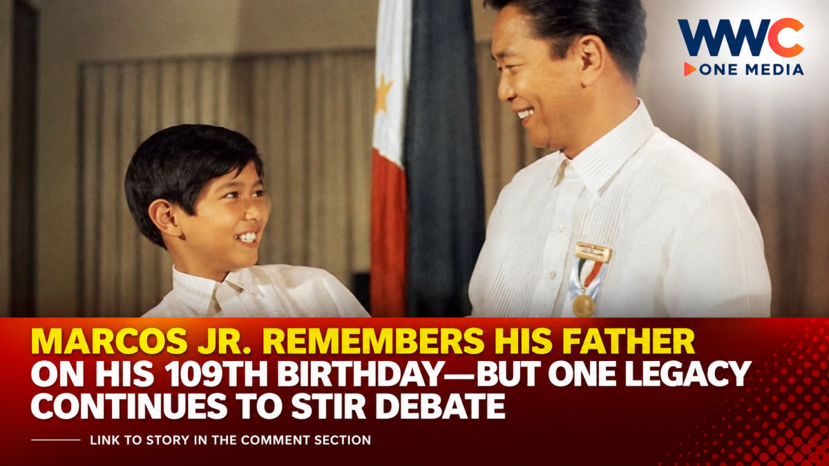 Marcos Jr. Remembers His Father on His 109th Birthday—But One Legacy Continues to Stir Debate