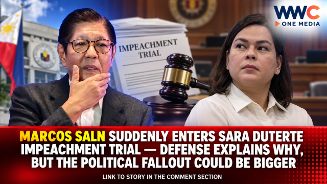 Marcos SALN Suddenly Enters Sara Duterte Impeachment Trial — Defense Explains Why, But the Political Fallout Could Be Bigger