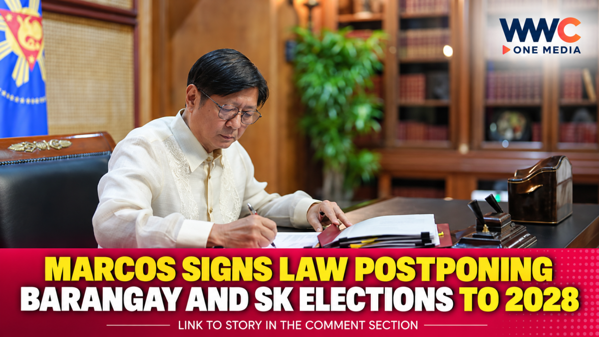 Marcos Signs Law Postponing Barangay and SK Elections to 2028