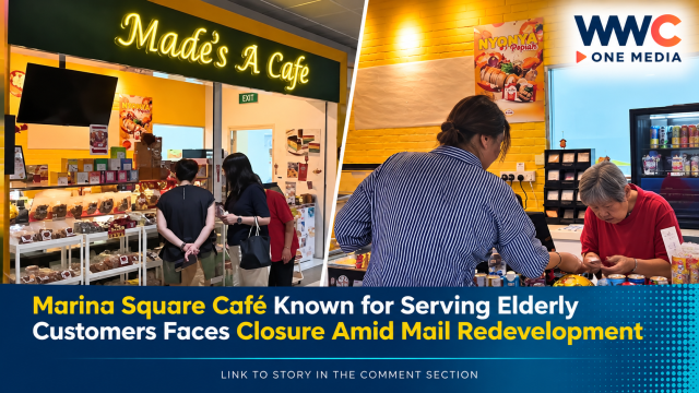 Marina Square Café Known for Serving Elderly Customers Faces Closure Amid Mall Redevelopment