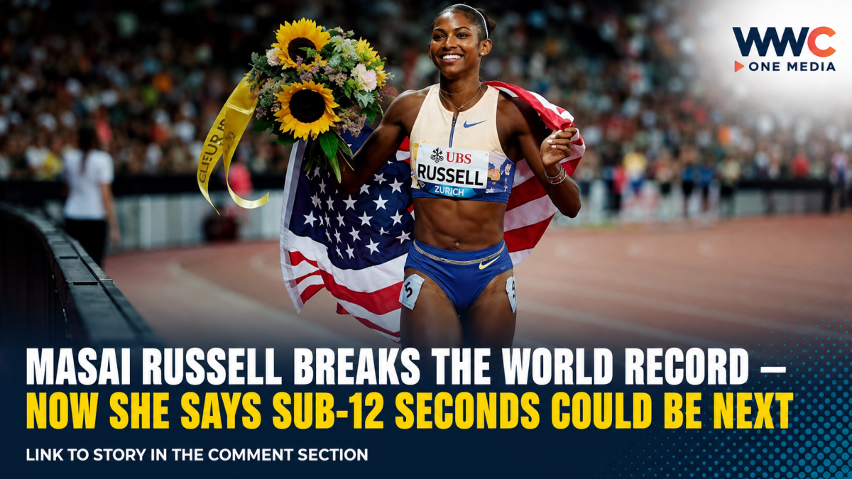 Masai Russell Breaks the World Record — Now She Says Sub-12 Seconds Could Be Next