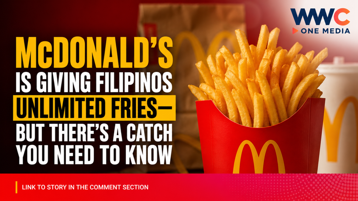 McDonald’s Is Giving Filipinos Unlimited Fries—But There’s a Catch You Need to Know
