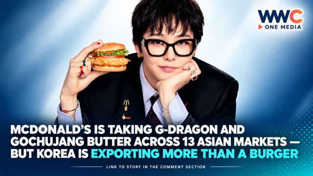 McDonald’s Is Taking G-Dragon and Gochujang Butter Across 13 Asian Markets — But Korea Is Exporting More Than a Burger