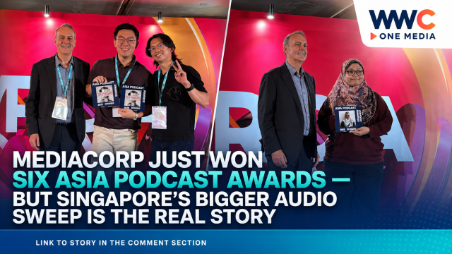 Mediacorp Just Won Six Asia Podcast Awards — But Singapore’s Bigger Audio Sweep Is the Real Story