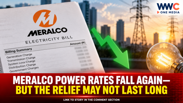 Meralco Power Rates Fall Again—But the Relief May Not Last Long