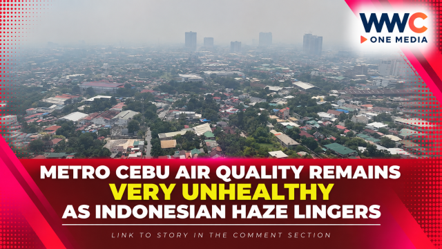 Metro Cebu Air Quality Remains Very Unhealthy as Indonesian Haze Lingers