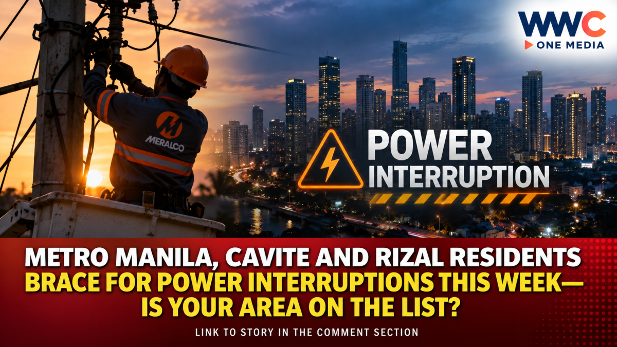 Metro Manila, Cavite and Rizal Residents Brace for Power Interruptions This Week—Is Your Area on the List?