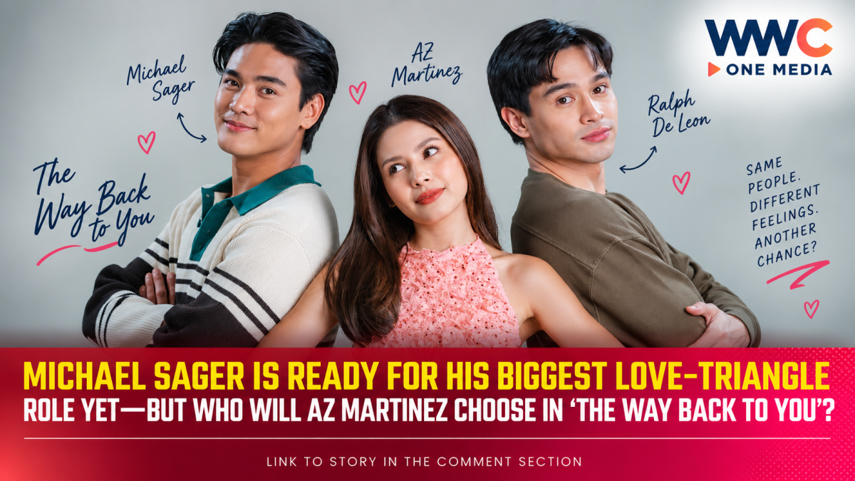 Michael Sager Is Ready for His Biggest Love-Triangle Role Yet—But Who Will AZ Martinez Choose in ‘The Way Back to You’?