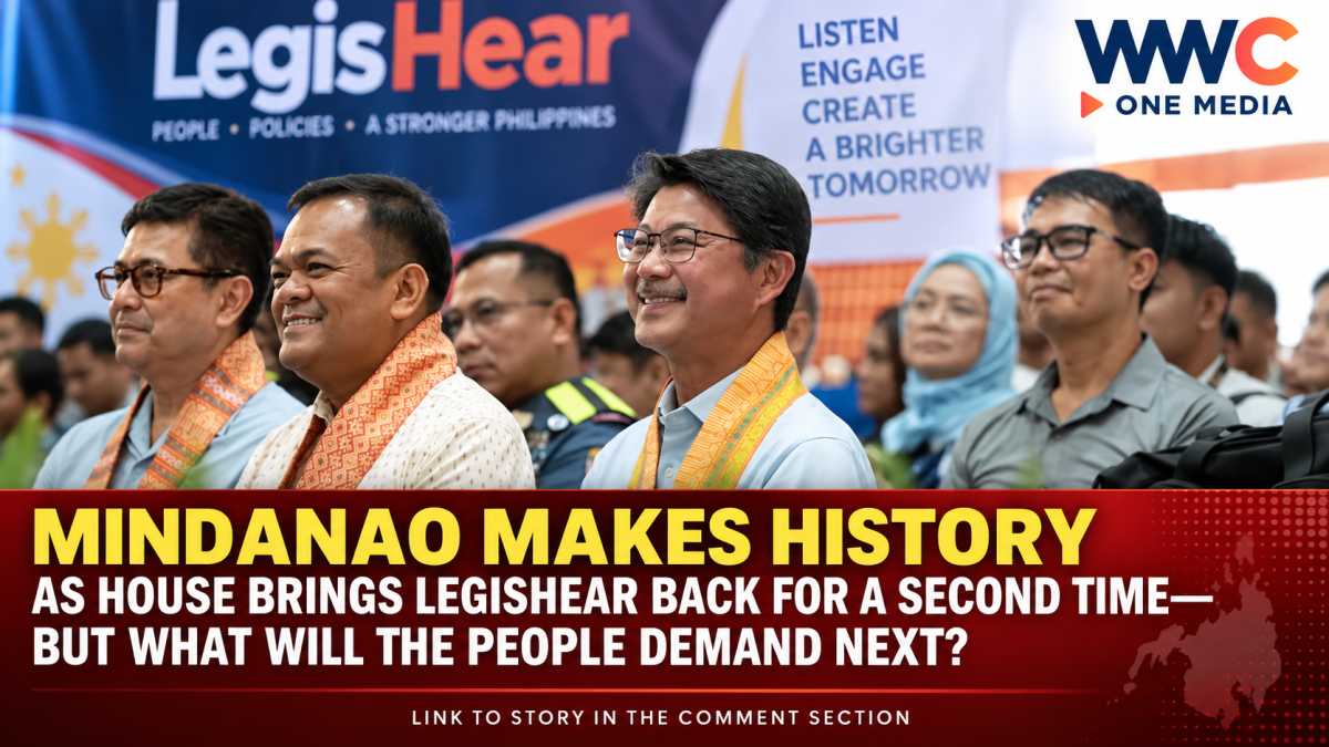 Mindanao Makes History as House Brings LegisHear Back for a Second Time—But What Will the People Demand Next?