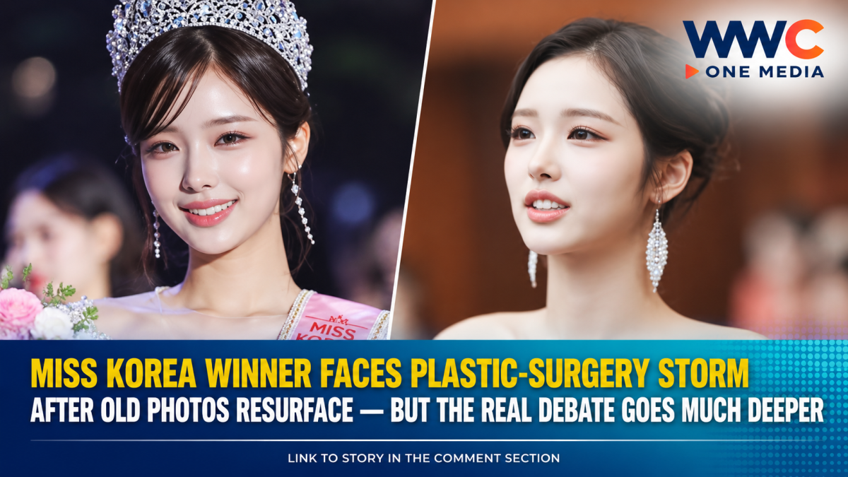 Miss Korea Winner Faces Plastic-Surgery Storm After Old Photos Resurface — But the Real Debate Goes Much Deeper