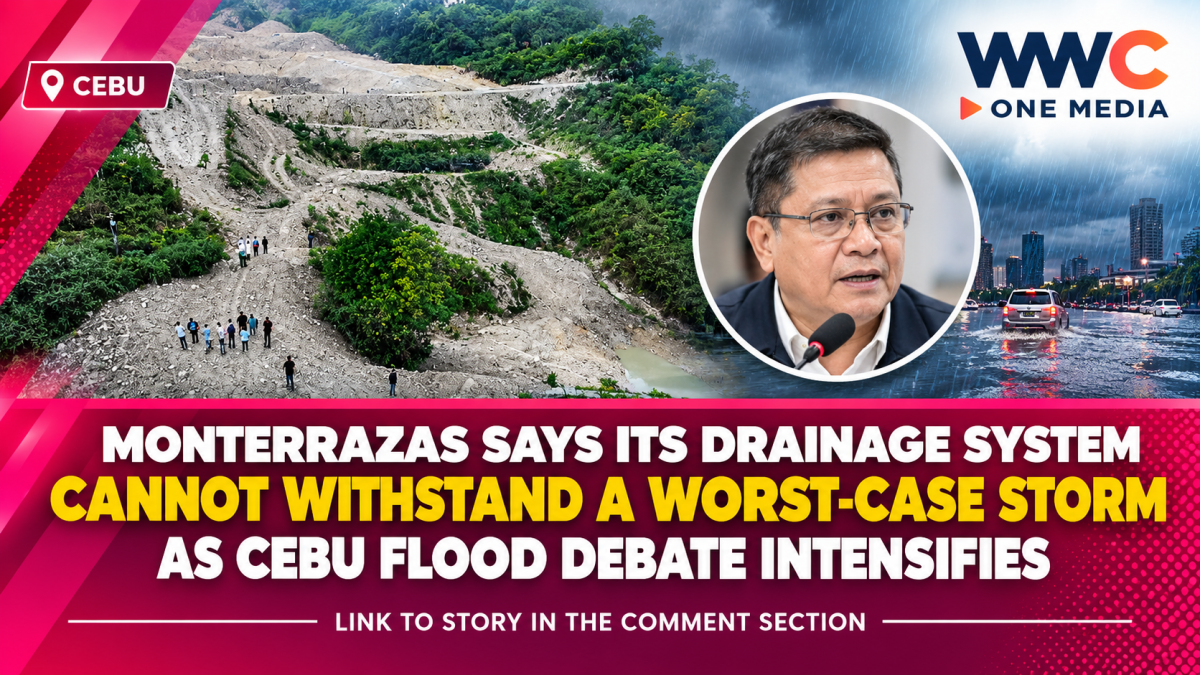 Monterrazas Says Its Drainage System Cannot Withstand a Worst-Case Storm as Cebu Flood Debate Intensifies