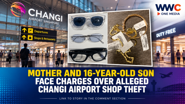 Mother and 16-Year-Old Son Face Charges Over Alleged Changi Airport Shop Theft