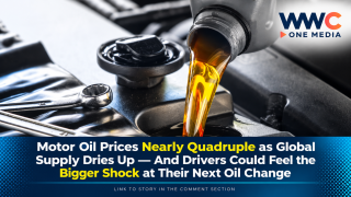 Motor Oil Prices Nearly Quadruple as Global Supply Dries Up — And Drivers Could Feel the Bigger Shock at Their Next Oil Change