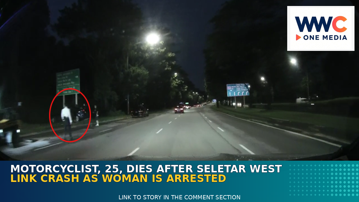 Motorcyclist, 25, Dies After Seletar West Link Crash as Woman Is Arrested