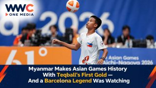 Myanmar Makes Asian Games History With Teqball’s First Gold — And a Barcelona Legend Was Watching