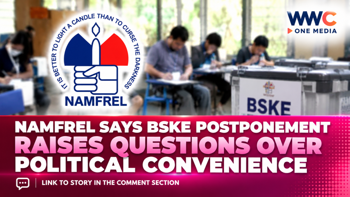 NAMFREL Says BSKE Postponement Raises Questions Over Political Convenience