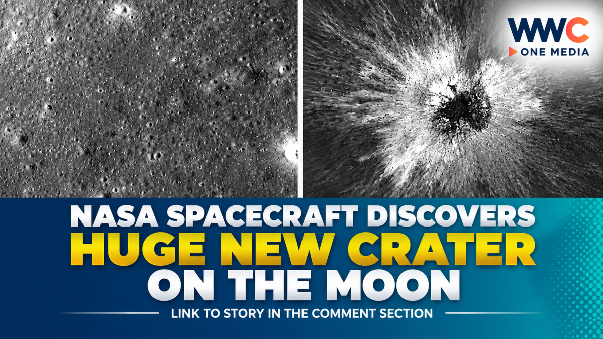 NASA Spacecraft Discovers Huge New Crater on the Moon