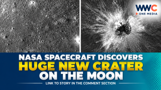 NASA Spacecraft Discovers Huge New Crater on the Moon