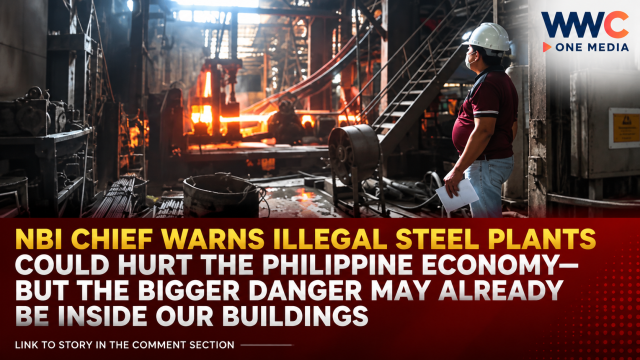 NBI Chief Warns Illegal Steel Plants Could Hurt the Philippine Economy—But the Bigger Danger May Already Be Inside Our Buildings