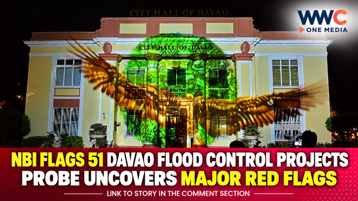 NBI Flags 51 Davao Flood Control Projects as Probe Uncovers Major Red Flags