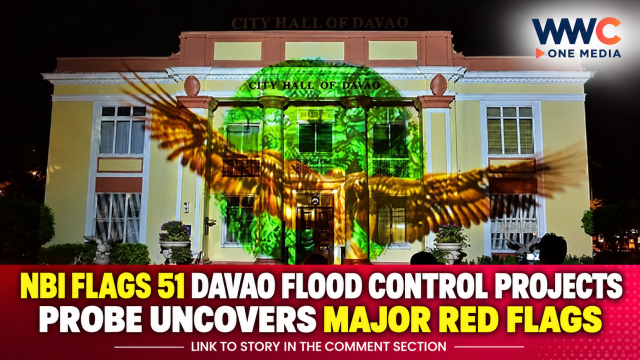 NBI Flags 51 Davao Flood Control Projects as Probe Uncovers Major Red Flags