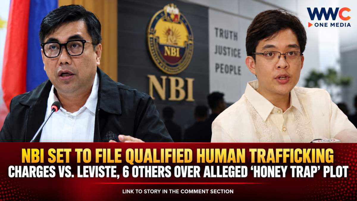 NBI Set to File Qualified Human Trafficking Charges vs. Leviste, 6 Others Over Alleged ‘Honey Trap’ Plot