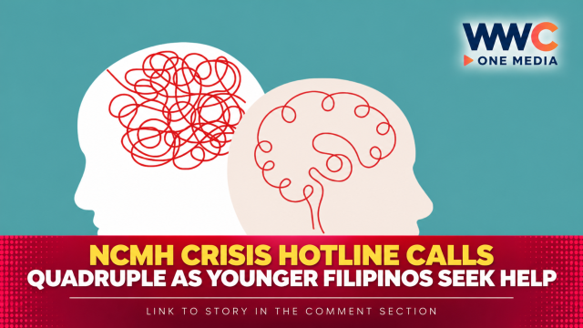 NCMH Crisis Hotline Calls Quadruple as Younger Filipinos Seek Help