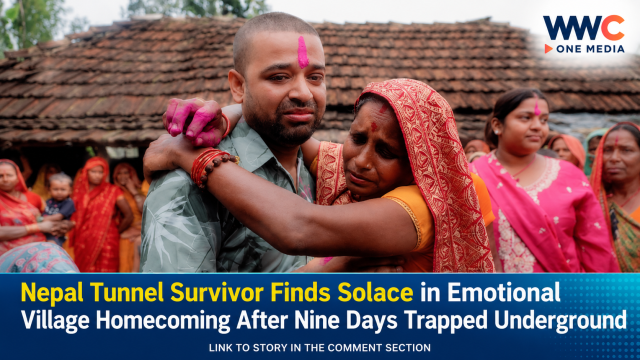 Nepal Tunnel Survivor Finds Solace in Emotional Village Homecoming After Nine Days Trapped Underground
