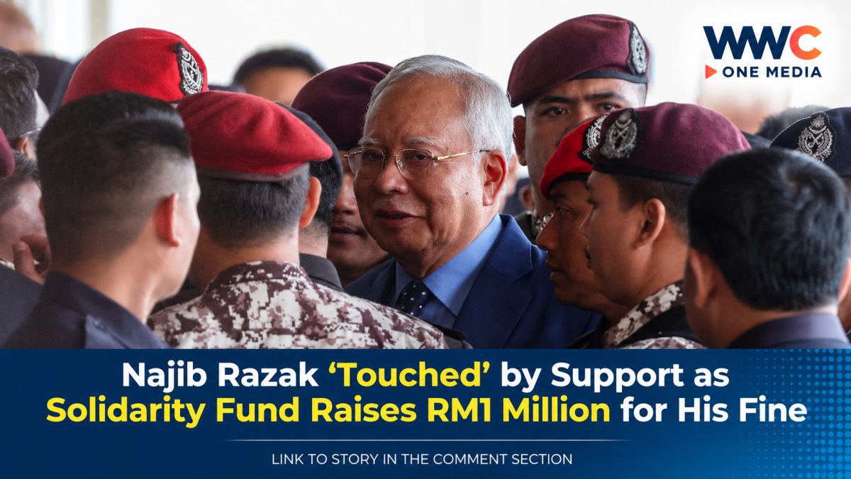 Najib Razak ‘Touched’ by Support as Solidarity Fund Raises RM1 Million for His Fine