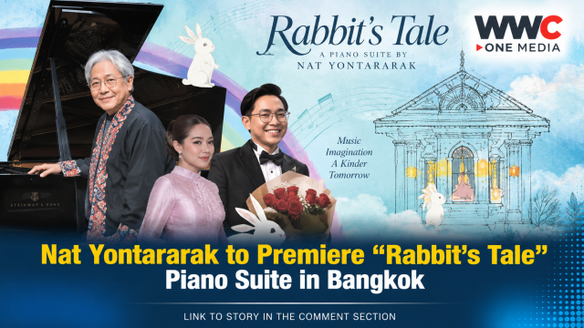 Nat Yontararak to Premiere “Rabbit’s Tale” Piano Suite in Bangkok