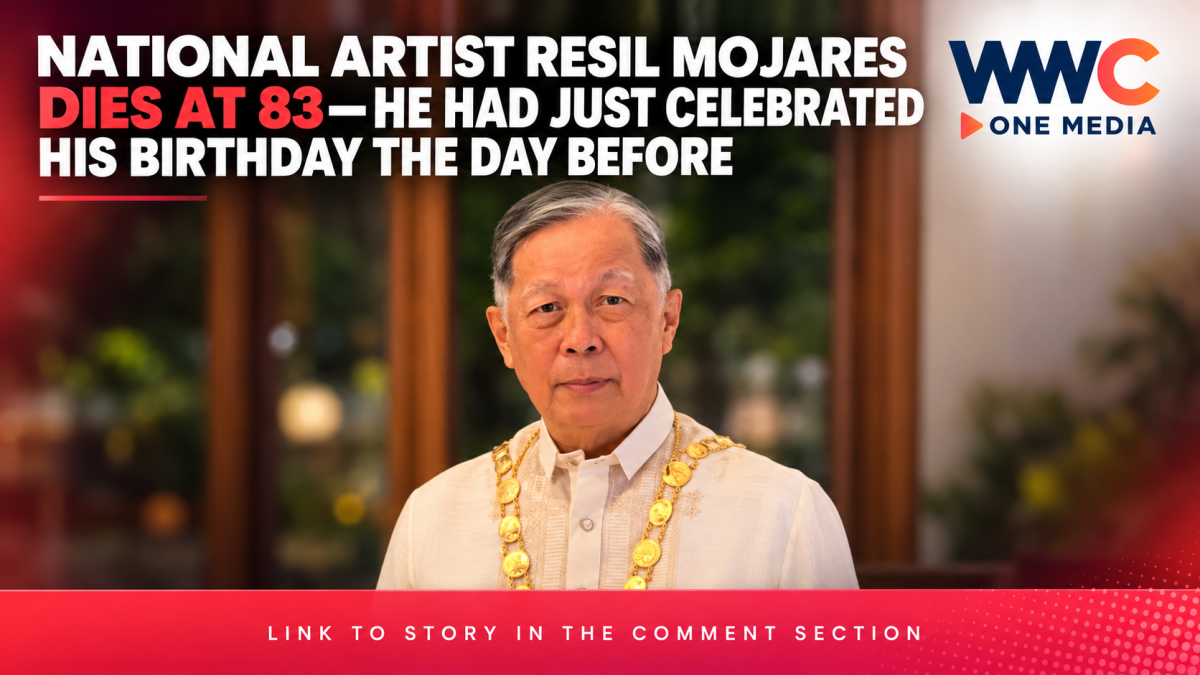 National Artist Resil Mojares Dies at 83—He Had Just Celebrated His Birthday the Day Before