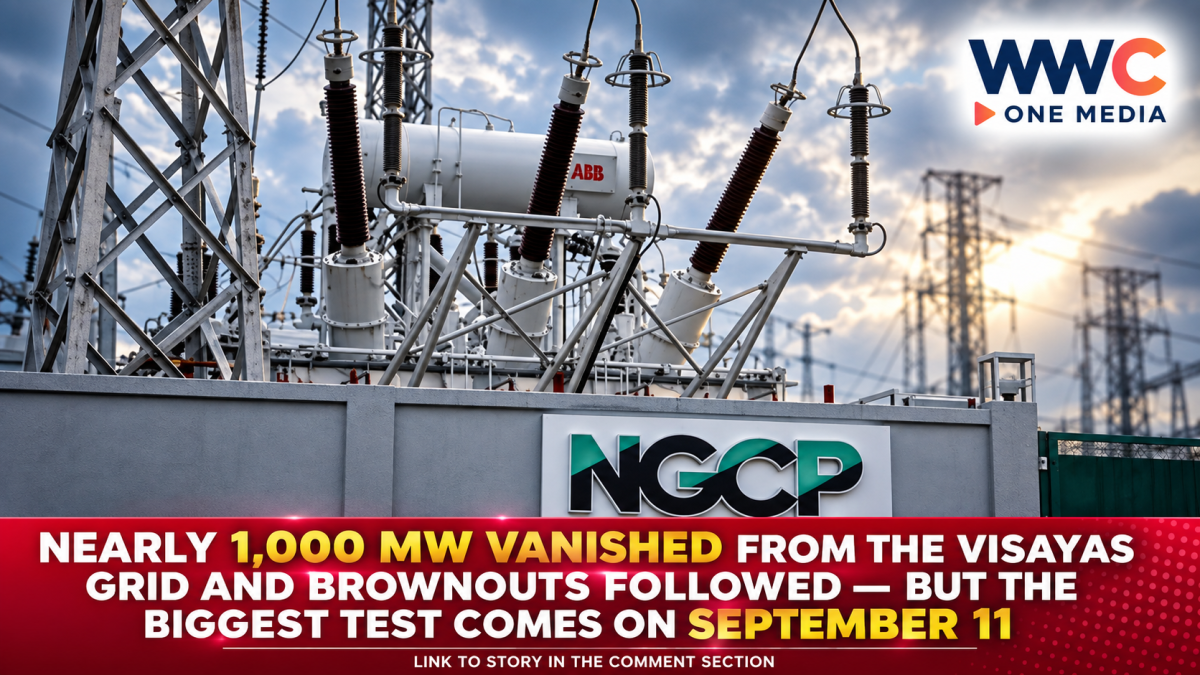 Nearly 1,000 MW Vanished From the Visayas Grid and Brownouts Followed — But the Biggest Test Comes on September 11