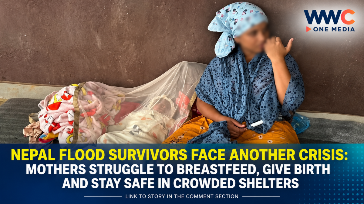 Nepal Flood Survivors Face Another Crisis: Mothers Struggle to Breastfeed, Give Birth and Stay Safe in Crowded Shelters