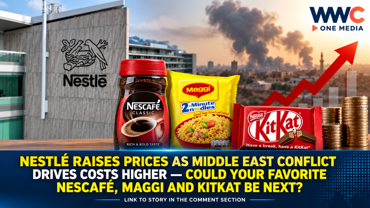 Nestlé Raises Prices as Middle East Conflict Drives Costs Higher — Could Your Favorite Nescafé, Maggi and KitKat Be Next?