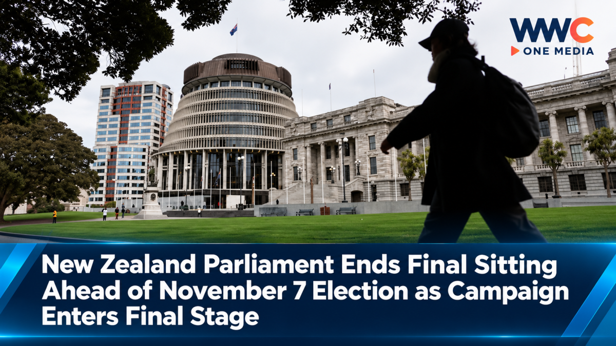 New Zealand Parliament Ends Final Sitting Ahead of November 7 Election as Campaign Enters Final Stage
