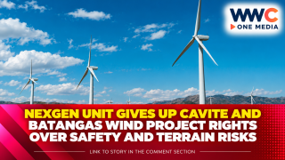 NexGen Unit Gives Up Cavite and Batangas Wind Project Rights Over Safety and Terrain Risks