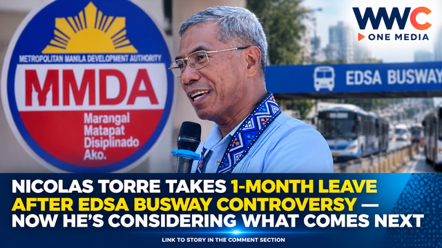 Nicolas Torre Takes 1-Month Leave After EDSA Busway Controversy — Now He’s Considering What Comes Next