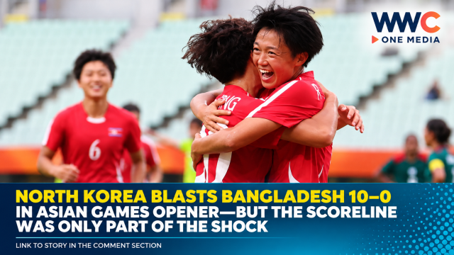 North Korea Blasts Bangladesh 10–0 in Asian Games Opener—But the Scoreline Was Only Part of the Shock
