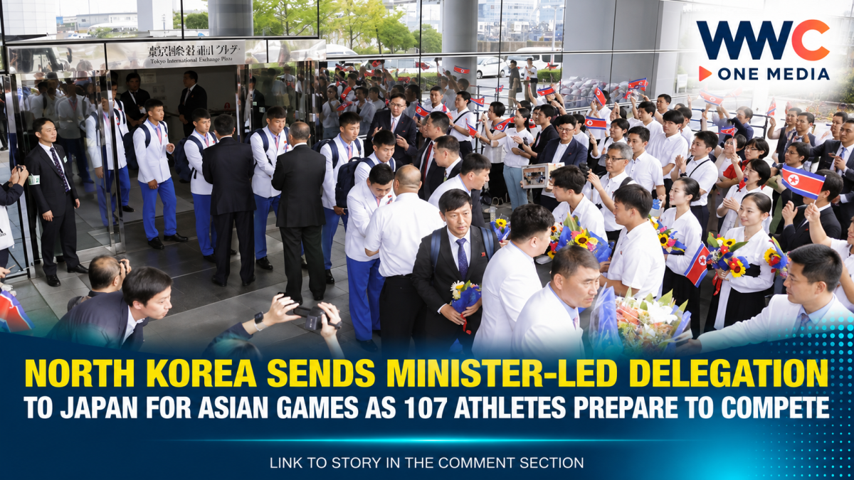 North Korea Sends Minister-Led Delegation to Japan for Asian Games as 107 Athletes Prepare to Compete