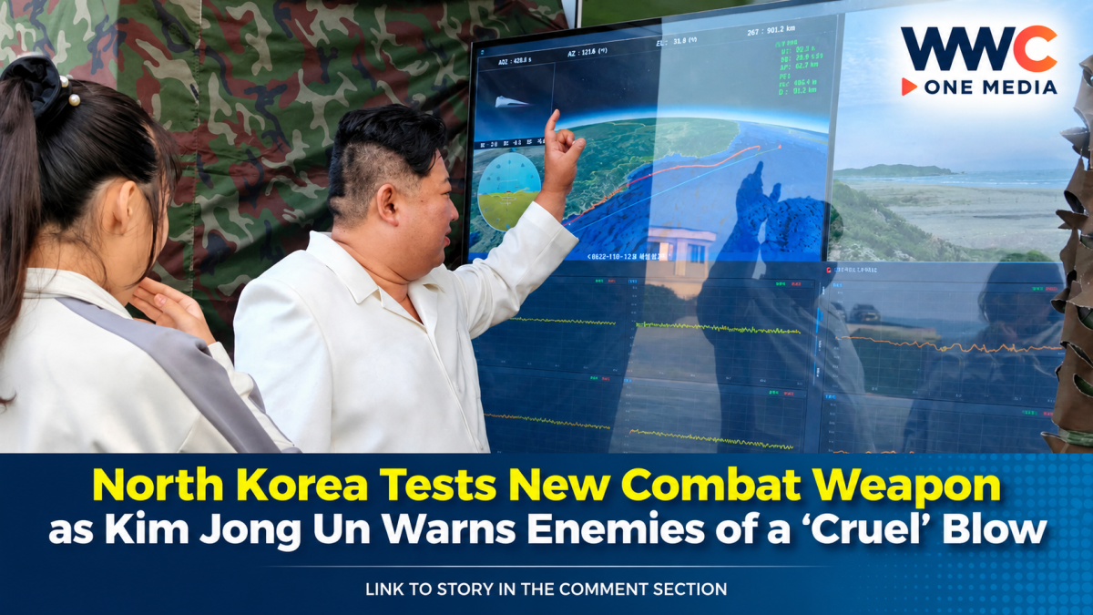 North Korea Tests New Combat Weapon as Kim Jong Un Warns Enemies of a ‘Cruel’ Blow