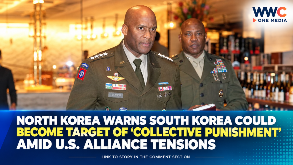 North Korea Warns South Korea Could Become Target of “Collective Punishment” Amid U.S. Alliance Tensions