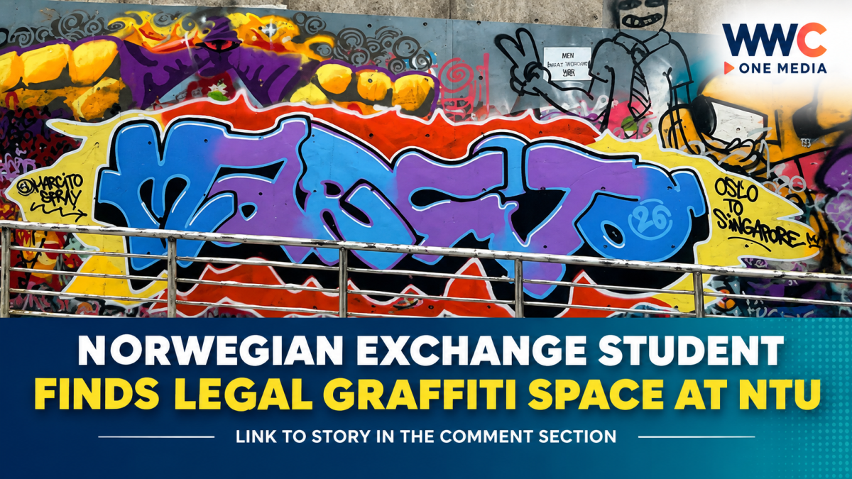 Norwegian Exchange Student Finds Legal Graffiti Space at NTU